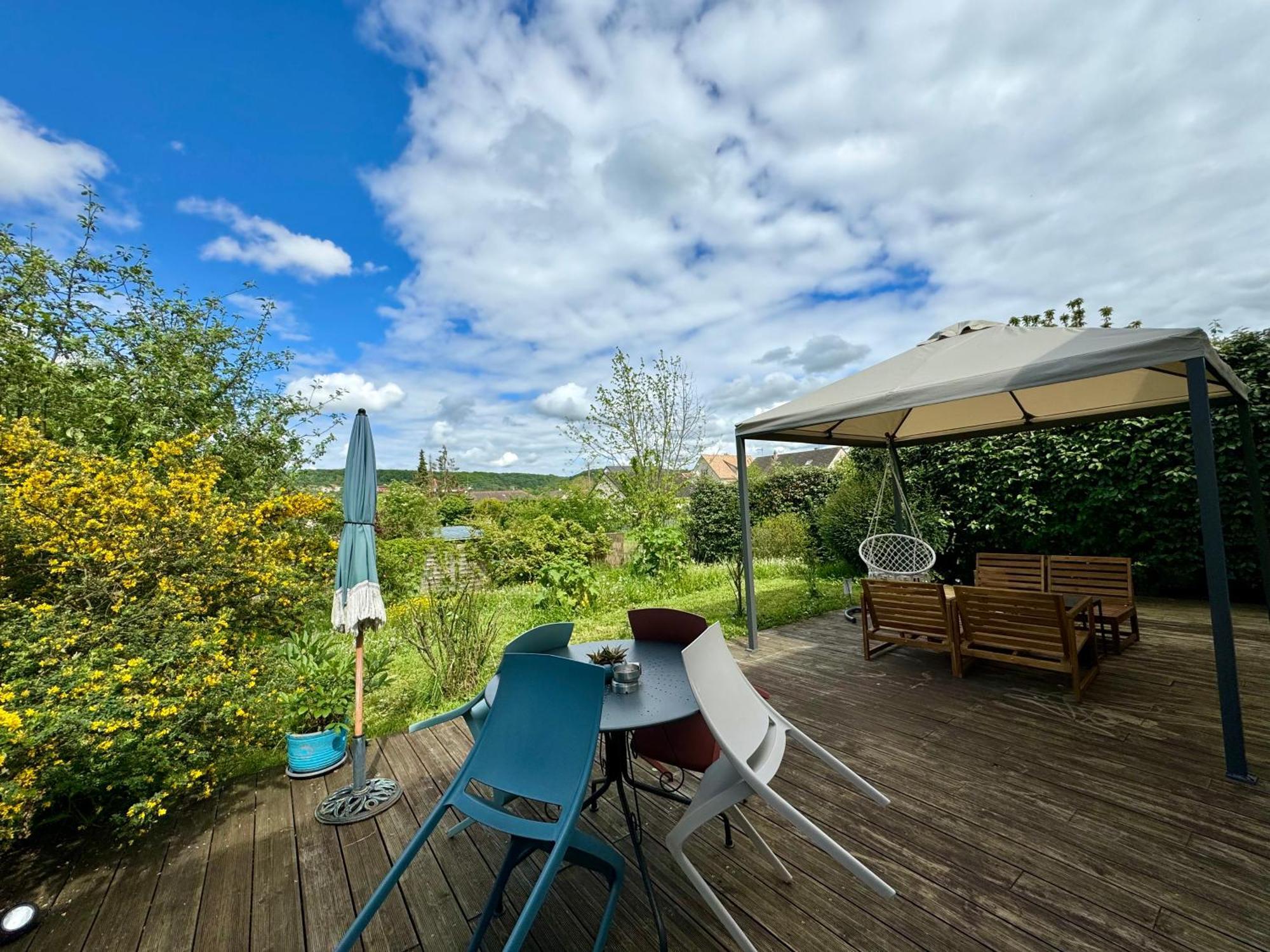 La Mandragora - Maison Avec Jardin Et Poele A Bois เวอร์นอน ภายนอก รูปภาพ